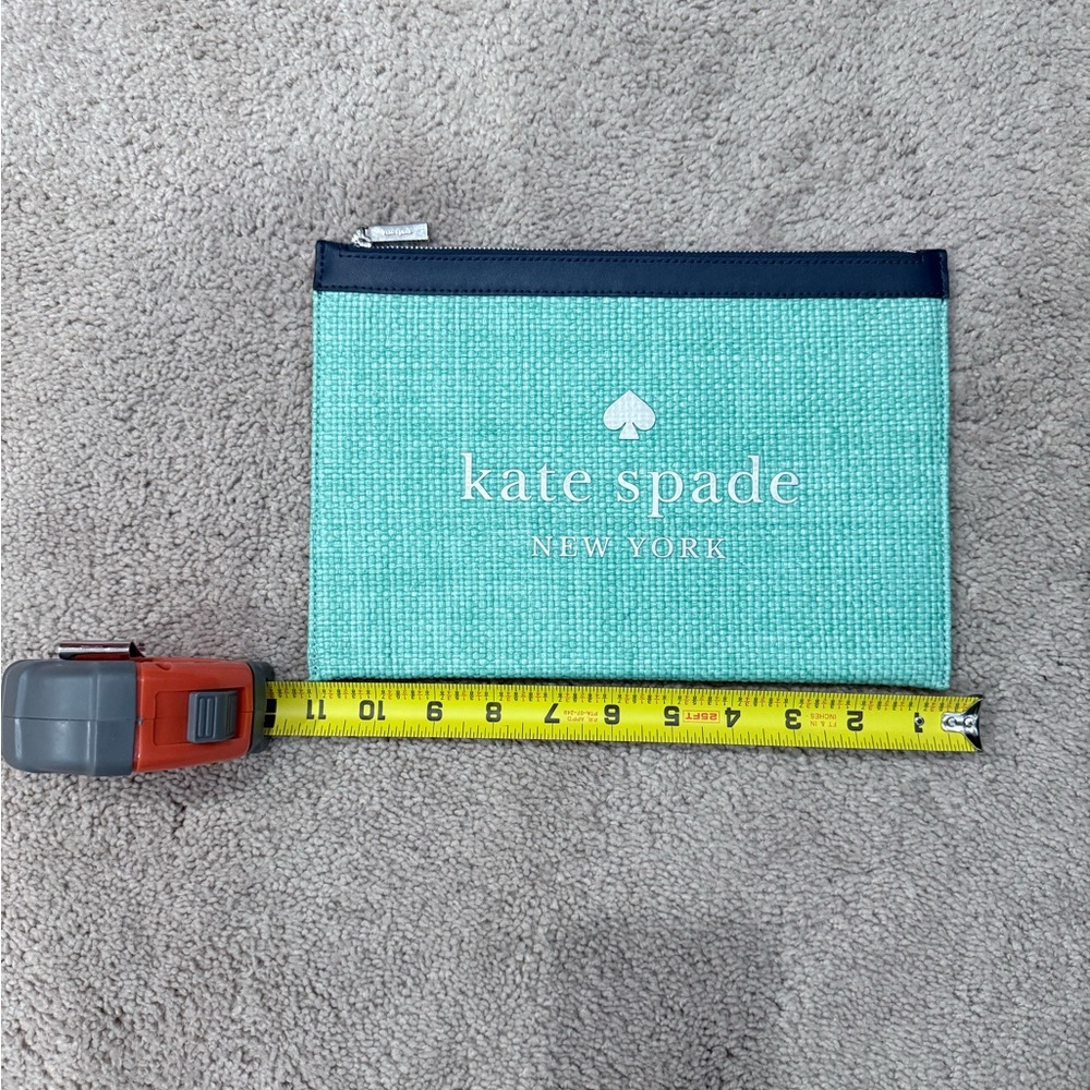 Kate Spade Teal and Navy Clutch